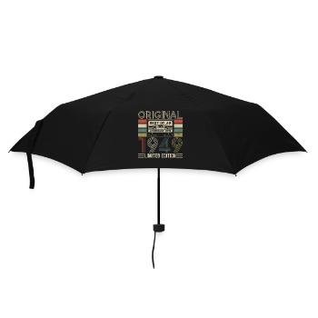 75 Years Vintage Birthday - Umbrella (small) - black - Front
