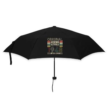 Elegant Vintage '48 - Umbrella (small) - black - Front