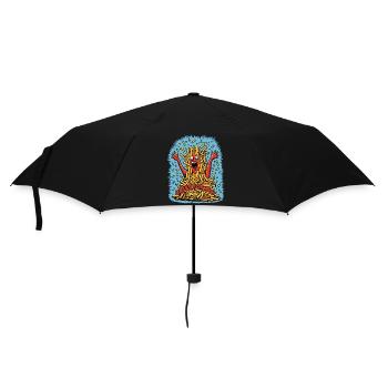 Des frites pour tous - Parapluie standard - noir - Devant