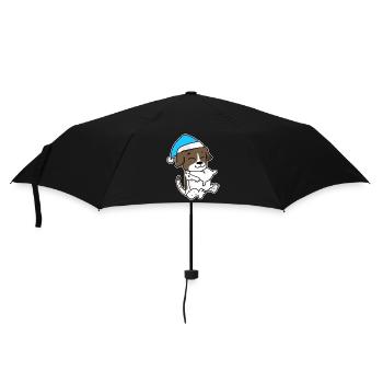 Deutsch Kurzhaar Schlafen Müdigkeit Hund - Regenschirm (klein) - Schwarz - Vorne