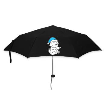 Pyrenean Mountain Dog Sleeping Fatigue Dog - Umbrella (small) - black - Front