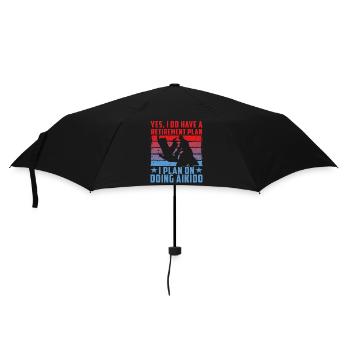 Yes I do have a retirement plan I plan on doing - Umbrella (small) - black - Front