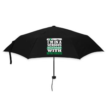 Gymnastique rythmique Ma relation sérieuse drôle - Parapluie standard - noir - Devant