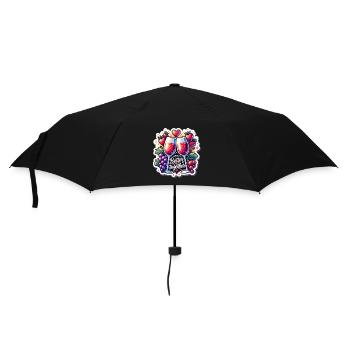 Always Better Together - Regenschirm (klein) - Schwarz - Vorne