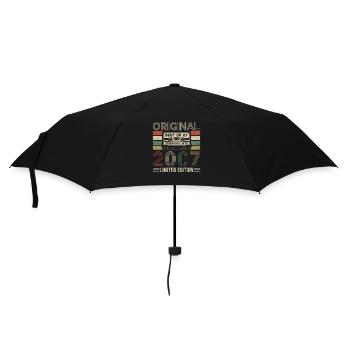 Legendenjahrgang 2007 - Regenschirm (klein) - Schwarz - Vorne