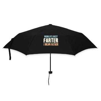 Le meilleur péteur du monde, je veux dire le père - Parapluie standard - noir - Devant
