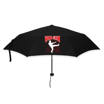 Wing Chun - Umbrella (small) - black - Front