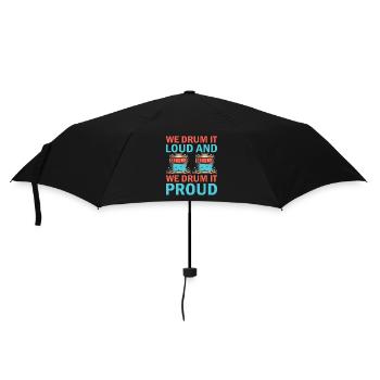 Drum Corps Marching Band Drum Corp Music Percussio - Regenschirm (klein) - Schwarz - Vorne