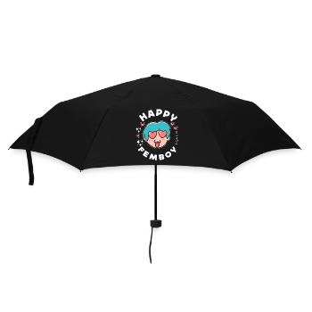 Happy Femboy Japanese Anime Manga Otaku Gifts - Umbrella (small) - black - Front