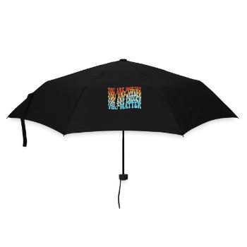 Depression and Bipolar Awareness: - Umbrella (small) - black - Front