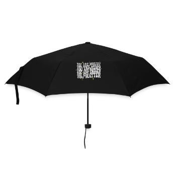 Depression and Bipolar Awareness: - Umbrella (small) - black - Front
