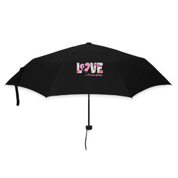 Nurse Midwife Birth Worker Flower - Umbrella (small) - black - Front