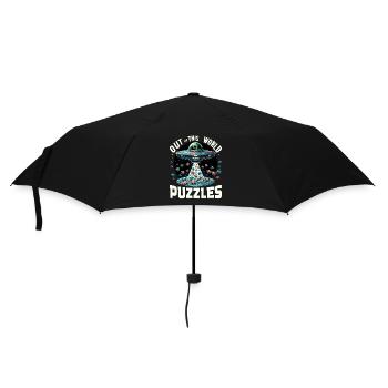 Puzzle Lover Jigzaw Puzzle Board Game Puzzler - Umbrella (small) - black - Front