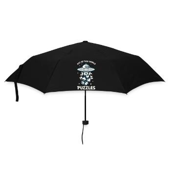 Puzzle Lover Jigzaw Puzzle Board Game Puzzler - Umbrella (small) - black - Front