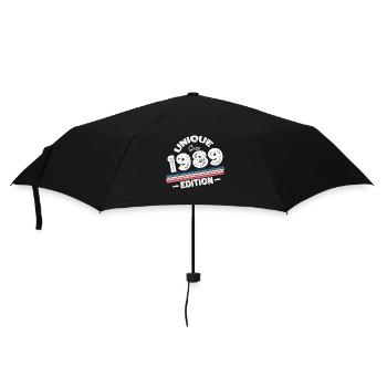 Unique depuis 1989 Edition Anniversaire Millésime 1989 - Parapluie standard - noir - Devant