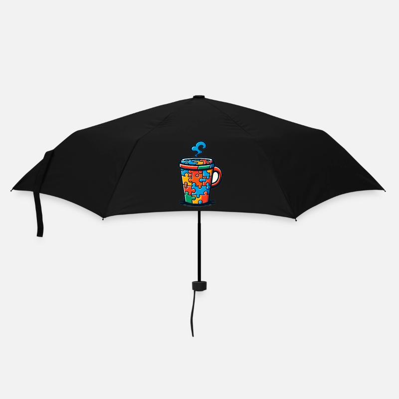 Puzzle Lover Jigzaw Puzzle Brettspiel Puzzler - Regenschirm (klein) - Schwarz