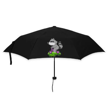 Vélo raton laveur - Parapluie standard - noir - Devant