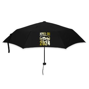 Apres Ski 2024 Ski Brille - Regenschirm (klein) - Schwarz - Vorne