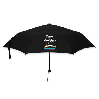 Team Croisière - Parapluie standard - noir - Devant