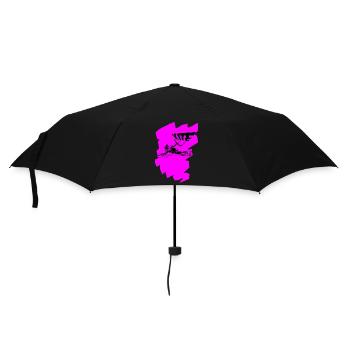 Pink Kite - Regenschirm (klein) - Schwarz - Vorne