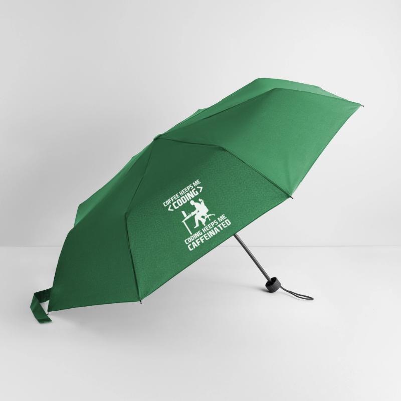 Coffee Coding Programmer Coder Developer Nerd Coff Umbrella (small)