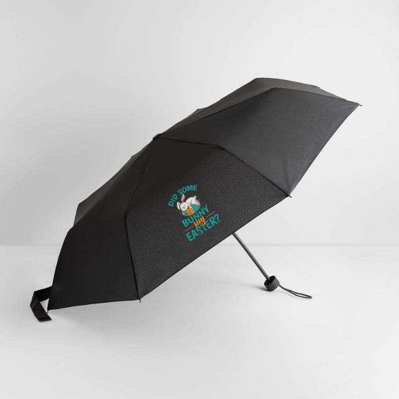 Did Some Bunny say Easter? colorful easter eggs Umbrella (small)