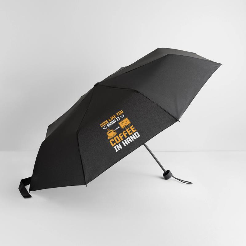 Café Codage Programmeur Codeur Développeur Nerd Coff Parapluie standard