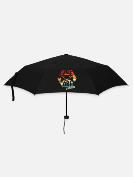 ABI - Level complete - Controller - Gamer - Regenschirm (klein) - Schwarz