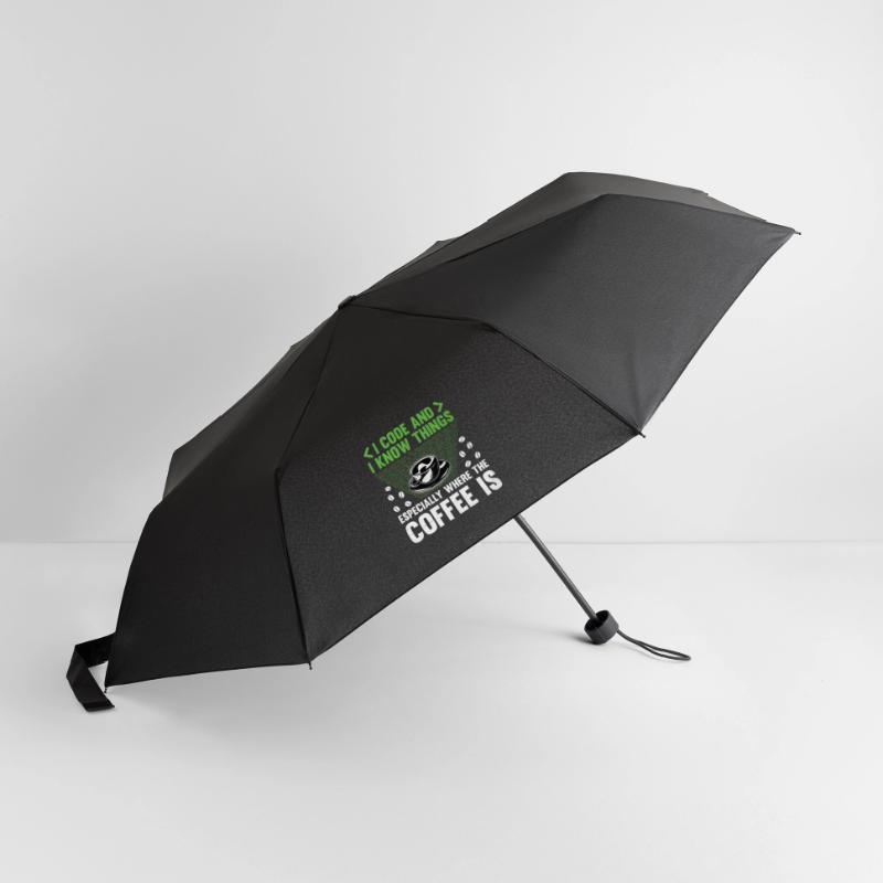 Café Codage Programmeur Codeur Développeur Nerd Coff Parapluie standard