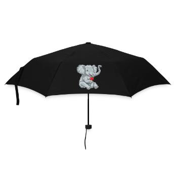 Elephant Apple - Umbrella (small) - black - Front