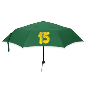 15 Years of Funny Cheese - Umbrella (small) - bottlegreen - Front