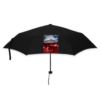 Mount Fuji, Japan - Umbrella (small) - black - Front