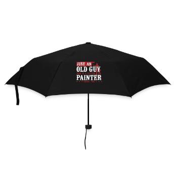Peintre en bâtiment décorateur Retraite - Parapluie standard - noir - Devant
