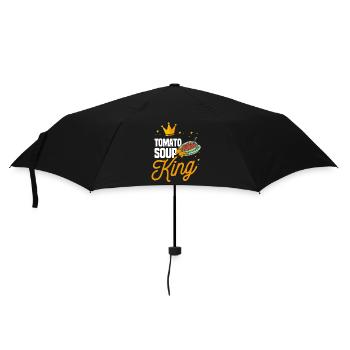 Roi de la soupe à la tomate - Parapluie standard - noir - Devant