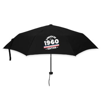 Unique depuis les années 1960 édition anniversaire Vintage des années 1960 - Parapluie standard - noir - Devant