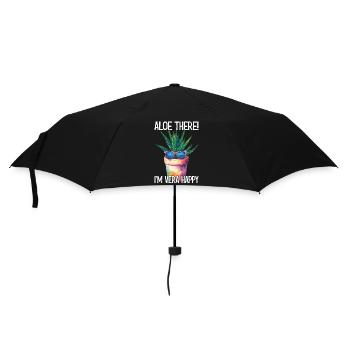 Aloe There I'm Vera Happy Gardener Garden Gift - Umbrella (small) - black - Front