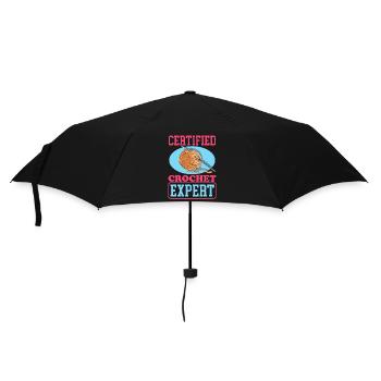 Crochet Expert au Crochet Crochet Cadeau - Parapluie standard - noir - Devant