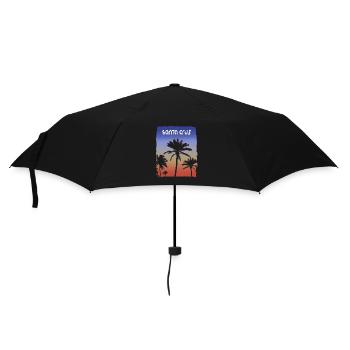 Santa Cruz California Sunset Vacation Souvenir - Umbrella (small) - black - Front
