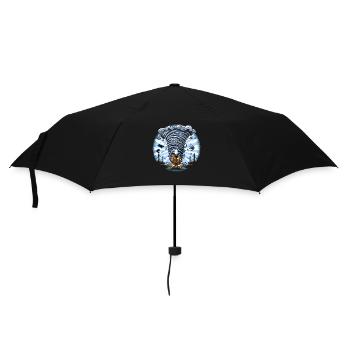 Meteorology children's tornado storm, The storm fan - Umbrella (small) - black - Front