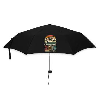 Original 2018 Vintage - 2018 Birthday Gift - Umbrella (small) - black - Front