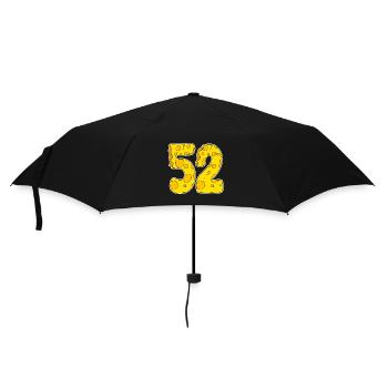 52 years of Lustig Käse - Umbrella (small) - black - Front