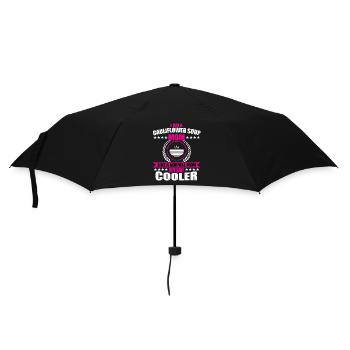 BlumenkBlumenkohlsuppe Mama - Regenschirm (klein) - Schwarz - Vorne