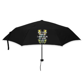 Ich füge Farbe zu Ihrem Leben Auto Spray Auto Auto Auto - Regenschirm (klein) - Schwarz - Vorne