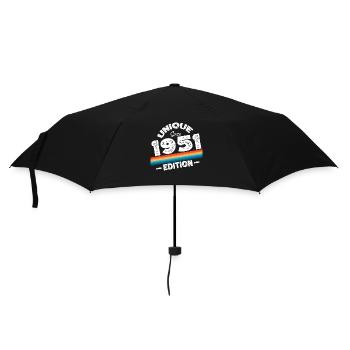 Unique Since 1951 Edition Birthday Vintage 1951 - Umbrella (small) - black - Front