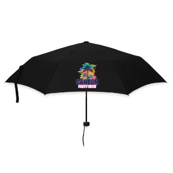 Cancun Party Crew Vacation - Umbrella (small) - black - Front
