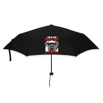 En mode peinture de voiture Ne me parlez pas Véhicule Voiture - Parapluie standard - noir - Devant