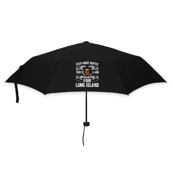 Step Aside Coffee This Job is For Long Island Ice - Umbrella (small) - black - Front