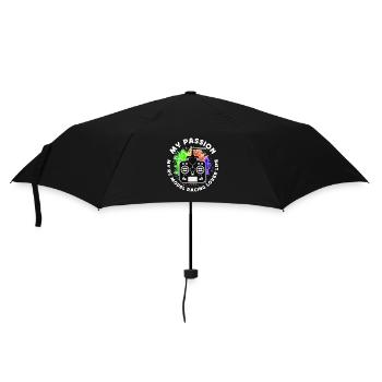 RC Model Racing Lover My Passion My RC Car Racing - Umbrella (small) - black - Front