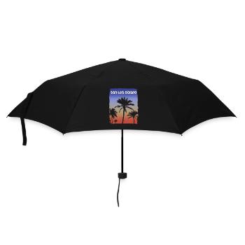 San Luis Obispo California Sunset Vacation - Umbrella (small) - black - Front