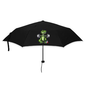 Entraînement de remise en forme T-Rex Dinosaur - Parapluie standard - noir - Devant